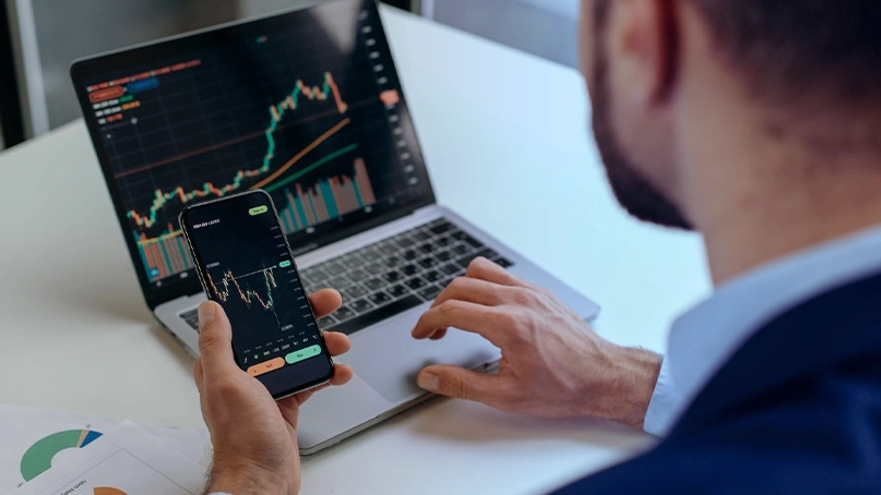 Dashboard di trading IA di Valutix Italia